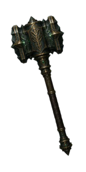 Masterwork Lunarite Maul, an item in Vireldan Idle