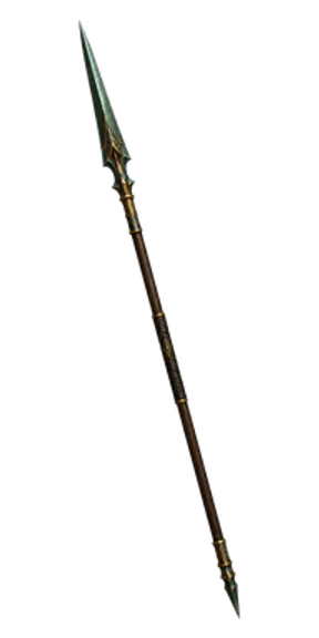 Masterwork Lunarite Spear, an item in Vireldan Idle
