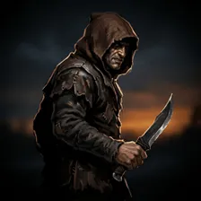 Lowland Bandit, a skirmisher of Gildenmere in Vireldan Idle