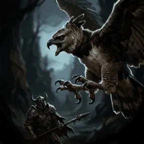 Harpy, a beast of Vireldan