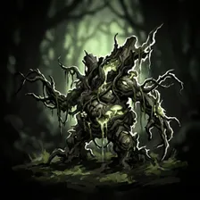 Elder Vine Blight, a beast of Gildenmere in Vireldan Idle