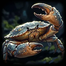 Giant Crab, a beast of Western Coast in Vireldan Idle