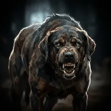 Rabid Dog, a beast of Blackwater in Vireldan Idle