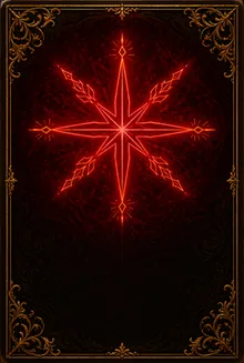 Emberstrike Pattern, a weaving pattern card
