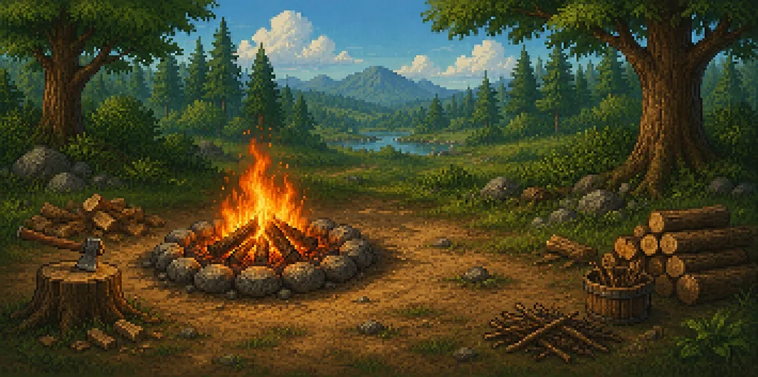 Firemaking in Vireldan Idle
