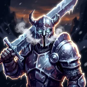 Frostwatch Champion, a soldier of Vireldan