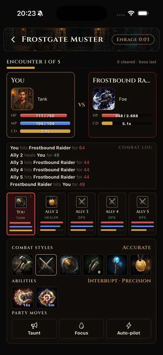Vireldan Idle: A guild, and people to run with