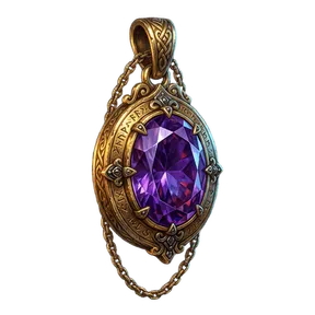 Gold Amulet of the Arcane Cut, an item in Vireldan Idle