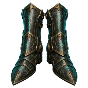 Solarite Sabatons, an item in Vireldan Idle