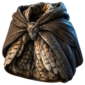 Owl-feather Cloak, an item in Vireldan Idle