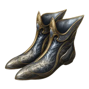 Masterwork Inquisitor’s Storm-cloth Slippers, an item in Vireldan Idle