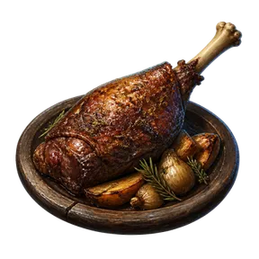 Roast Hare Haunch, an item in Vireldan Idle