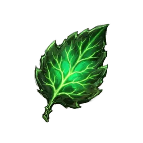 Glowleaf, an item in Vireldan Idle