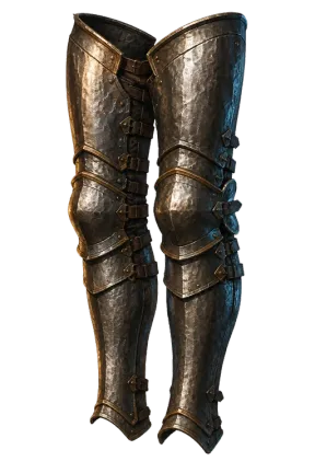 Masterwork Iron Greaves, an item in Vireldan Idle