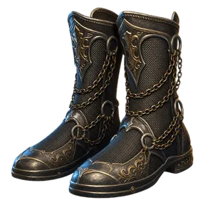 Masterwork Lunarite Chain Boots, an item in Vireldan Idle