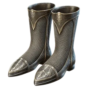 Masterwork Tectonite Chain Boots, an item in Vireldan Idle