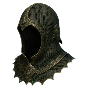 High Quality Lunarite Chain Coif, an item in Vireldan Idle