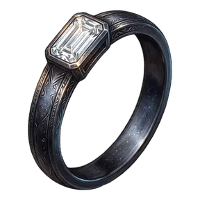 Meteoric Ring of the Bullion Cut, an item in Vireldan Idle