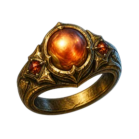 Flame Pearl Ring, an item in Vireldan Idle