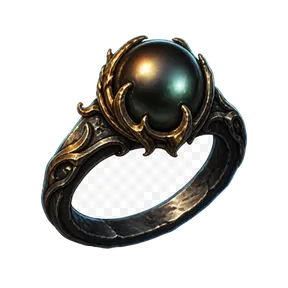 Black Pearl Ring, an item in Vireldan Idle