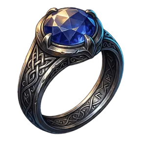 Platinum Ring of the Ritualist Cut, an item in Vireldan Idle