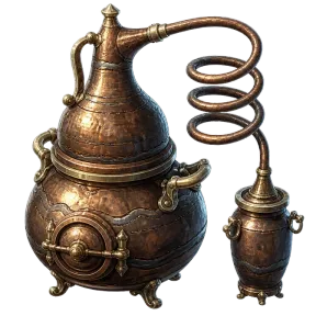 Masterwork Alembic, an item in Vireldan Idle