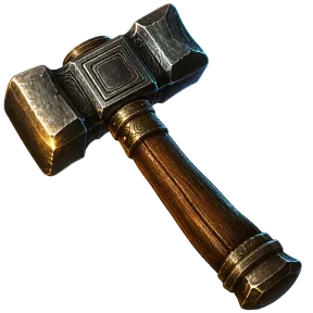 Steel Shaping Hammer, an item in Vireldan Idle