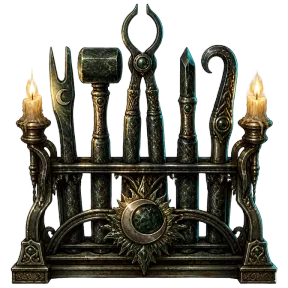Lunarite Tempering Set, an item in Vireldan Idle