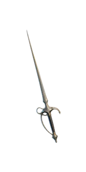 Tectonite Rapier, an item in Vireldan Idle