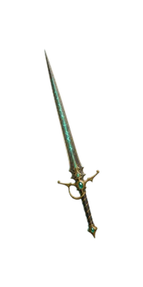 Solarite Rapier, an item in Vireldan Idle