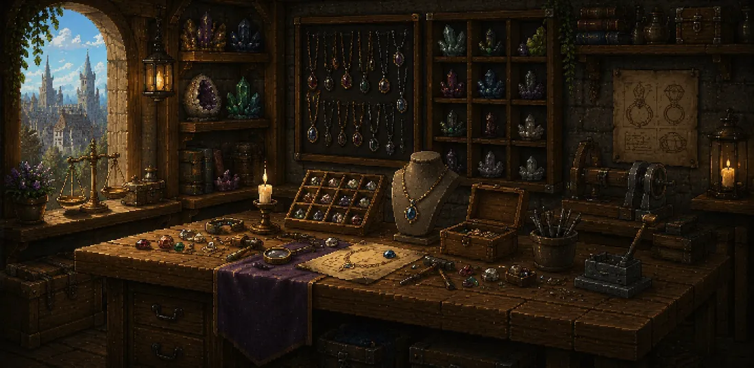 Jewelcrafting in Vireldan Idle