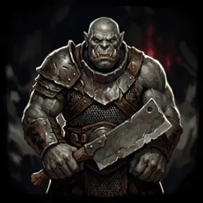 Orc Raider, a skirmisher of Vireldan