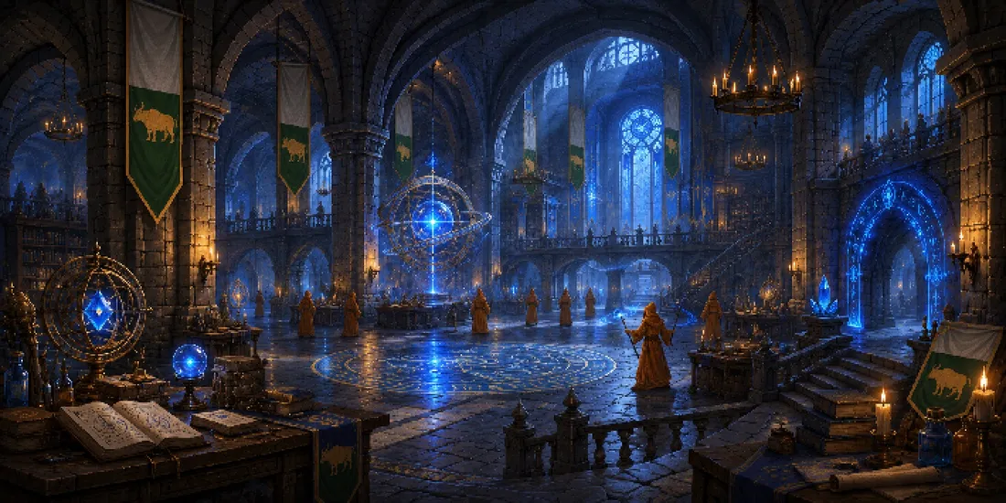 Oxbridge Training Vault, a dungeon in Vireldan Idle