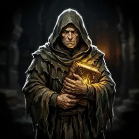 Ember Archivist, a caster of Vireldan