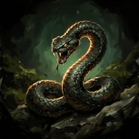 Mud Snake, a beast of Vireldan