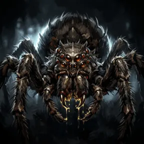 Burrow Spider, a beast of Vireldan