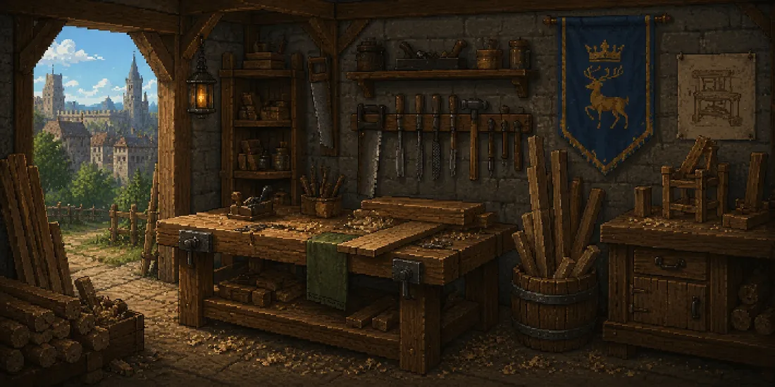 Woodworking in Vireldan Idle