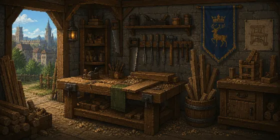 Woodworking in Vireldan Idle